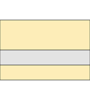Laserables Ultra-Mattes Reverse Engravable Clear/Ivory Ⓜ 322231