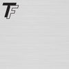 Laserables TrophyFlex Brushed Aluminum/Black Ⓑ With Adhesive LZ354015