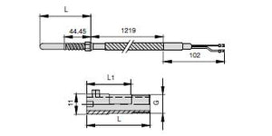Manifold Thermocouple Flat Washer Type ETC1068
