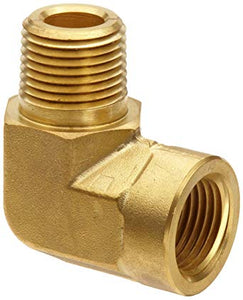 Brass  Male/ Female Elbow  1/4"
