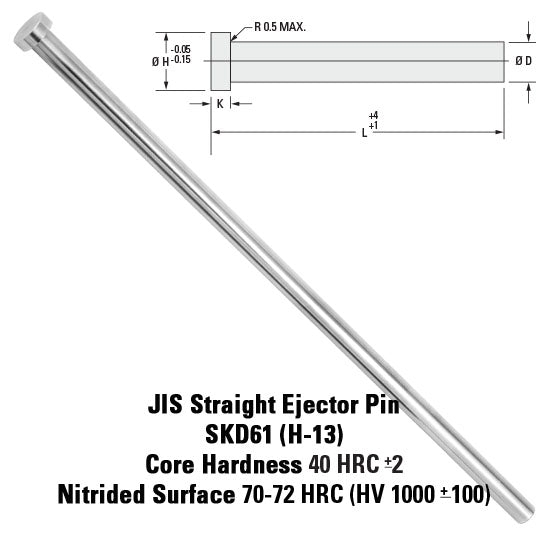 M9.5 x 200 EJECTOR PIN