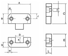Straight side interlock 100mm